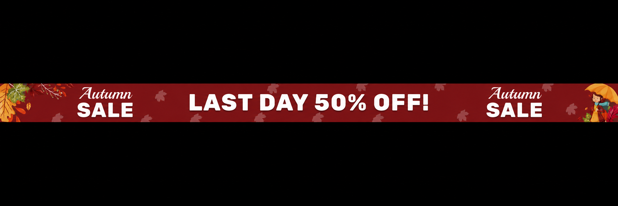 Limited time sale